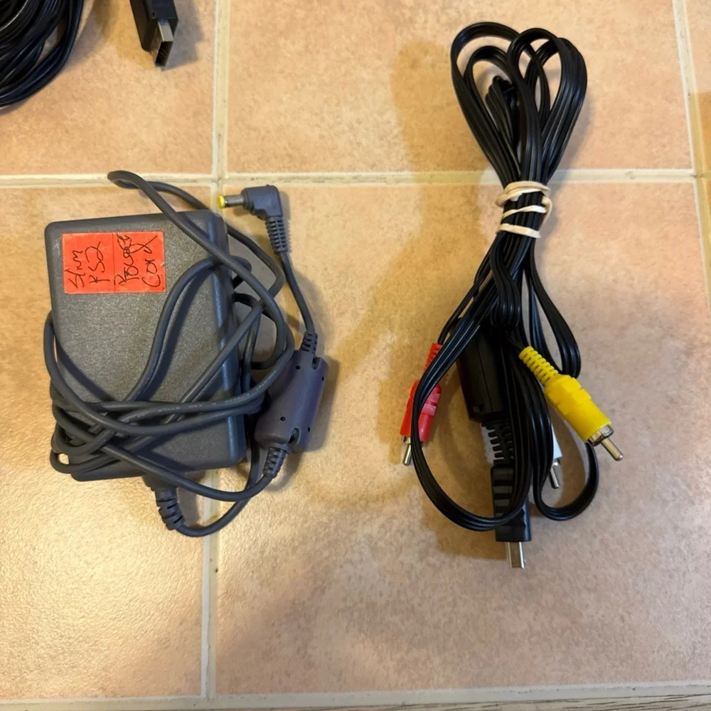Sony PlayStation 2 Slim Consoles in Black (Pair) parts only
